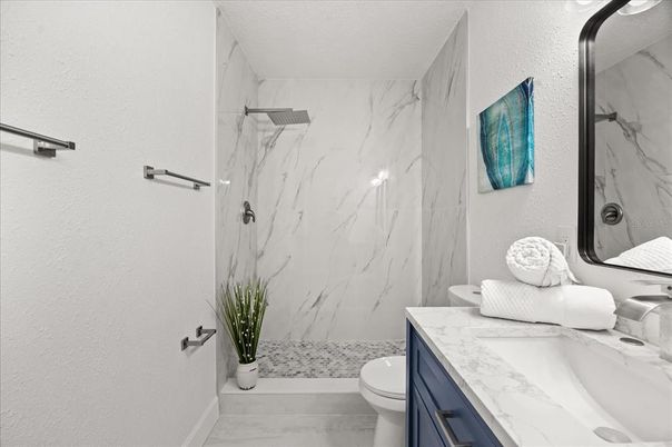 Bathroom, Interior, Marble Walls