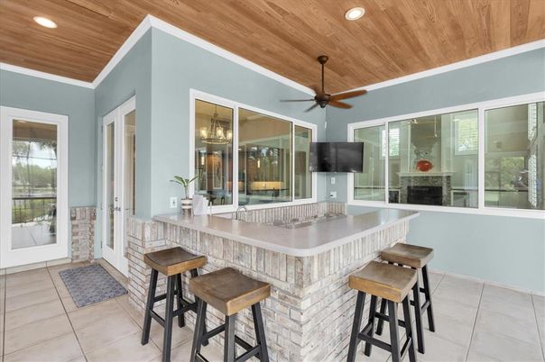 Interior, Recessed Lighting, Wooden Ceilings