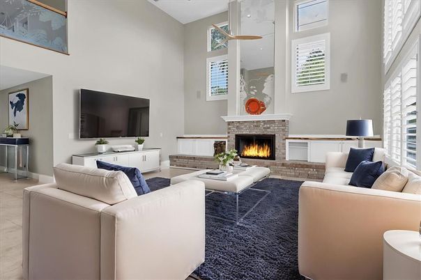 Fireplace, Interior, Living room
