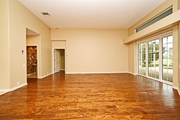 Empty room, Interior, Wood Texture Flooring