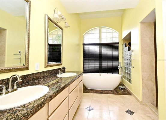 Bathroom, Dual Sink Vanities, Free Standing Baths, Interior