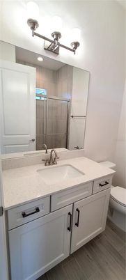 Bathroom, Interior, Wood Texture Flooring