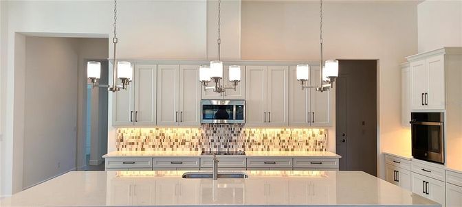 Interior, Kitchen, Pendant Lights