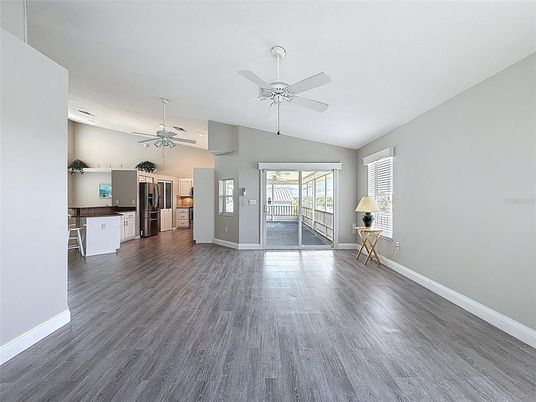 Empty room, Interior, Kitchen, Wood Texture Flooring