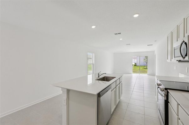 Interior, Kitchen, Recessed Lighting