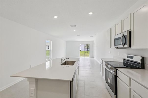 Interior, Kitchen, Recessed Lighting