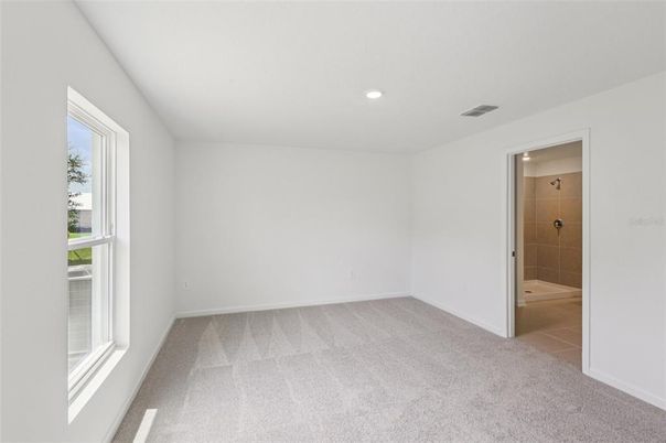 Bathroom, Empty room, Interior, Recessed Lighting