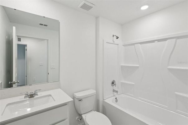Bathroom, Interior, Recessed Lighting