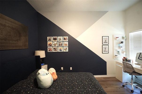 Bedroom, Home Office, Interior, Wood Texture Flooring