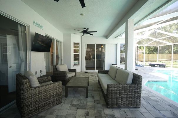 Glass Ceilings, Interior, Living room, Pool, Sun Room