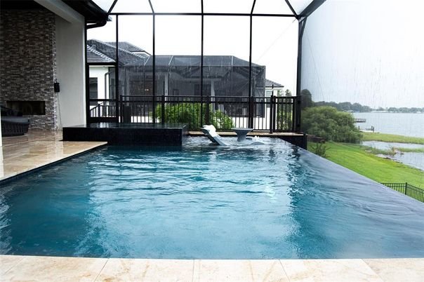 Glass Ceilings, Interior, Pool, Sun Room, Water