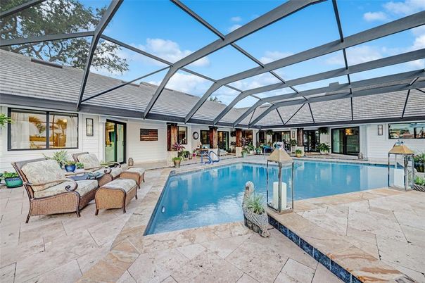 Glass Ceilings, Interior, Pool, Sun Room