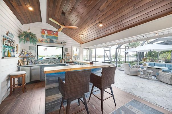 Interior, Living room, Sun Room, Wooden Ceilings, Wood Texture Flooring