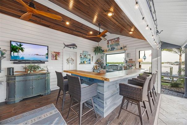 Interior, Recessed Lighting, Wooden Beams, Wood Texture Flooring