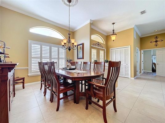 Chandelier, Dining room, Interior, Pendant Lights, Recessed Lighting