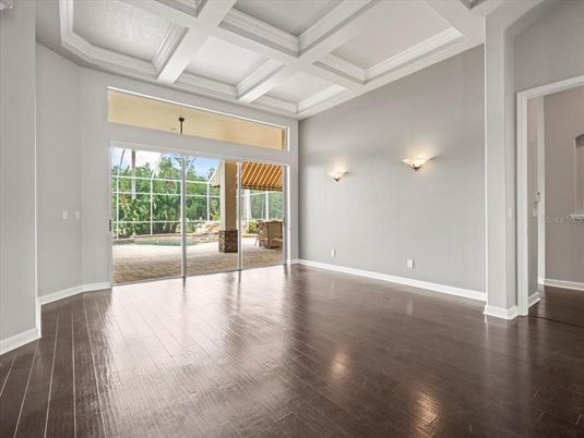 Empty room, Interior, Wood Texture Flooring