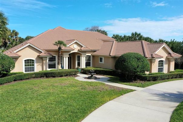 Backyard, Exterior, Facade, Mediterranean
