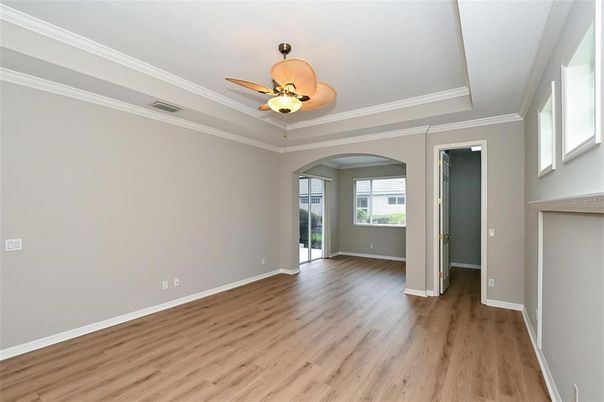 Empty room, Interior, Wood Texture Flooring