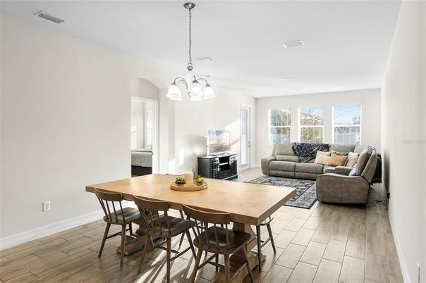 Chandelier, Dining room, Interior, Living room, Wood Texture Flooring