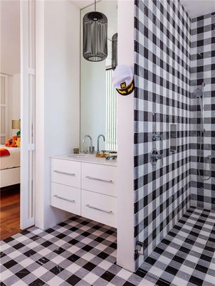 Bathroom, Interior, Pendant Lights