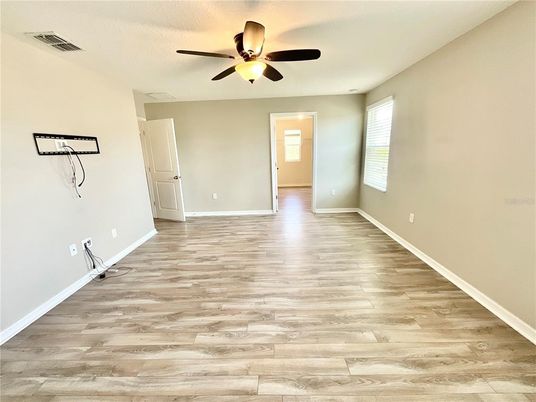 Empty room, Interior, Wood Texture Flooring