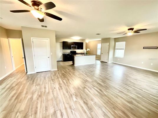Empty room, Interior, Kitchen, Wood Texture Flooring