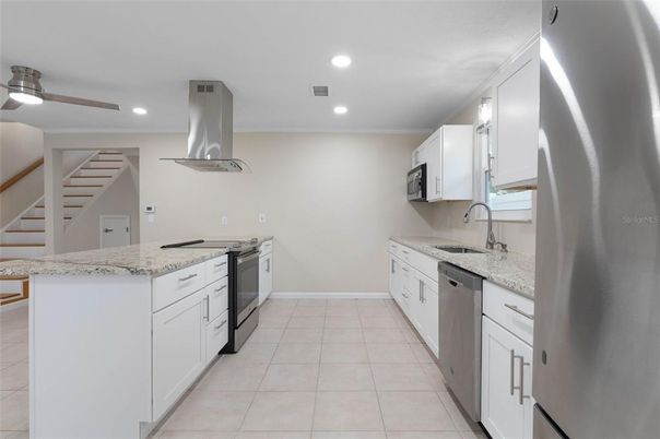 Interior, Kitchen, Recessed Lighting
