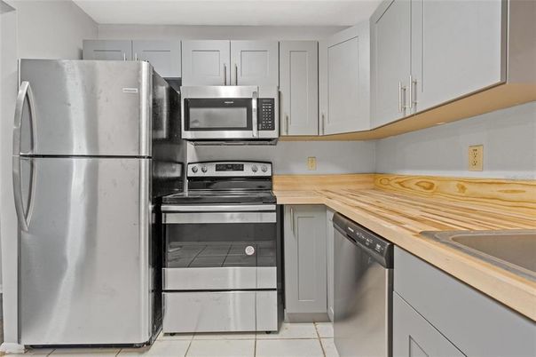 Interior, Kitchen, Stainless Steel Appliances