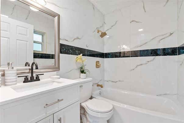 Bathroom, Interior, Marble Walls