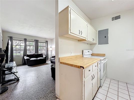 Interior, Kitchen, Living room