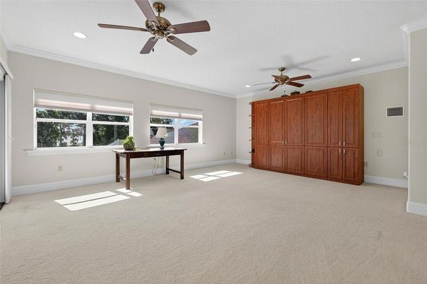 Home Office, Interior, Recessed Lighting