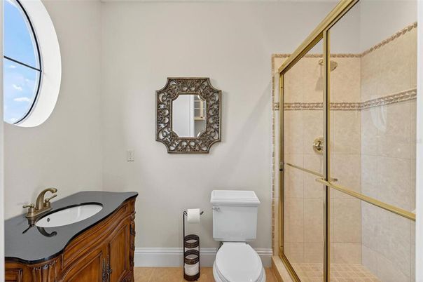 Bathroom, Glass Shower, Interior