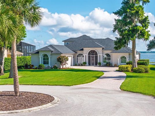 Backyard, Exterior, Facade, Water, French Provincial