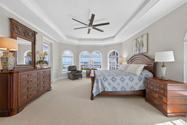 Bedroom, Interior, Recessed Lighting, Water
