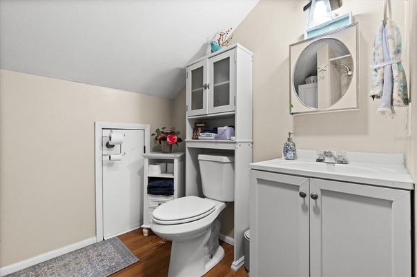 Bathroom, Interior, Wood Texture Flooring