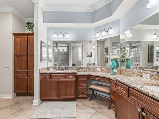 Bathroom, Dual Sink Vanities, Interior