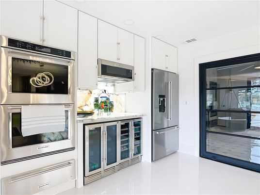 Interior, Kitchen, Stainless Steel Appliances