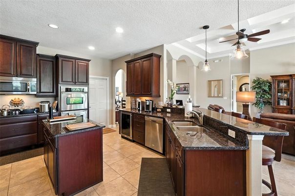 Interior, Kitchen, Pendant Lights, Recessed Lighting