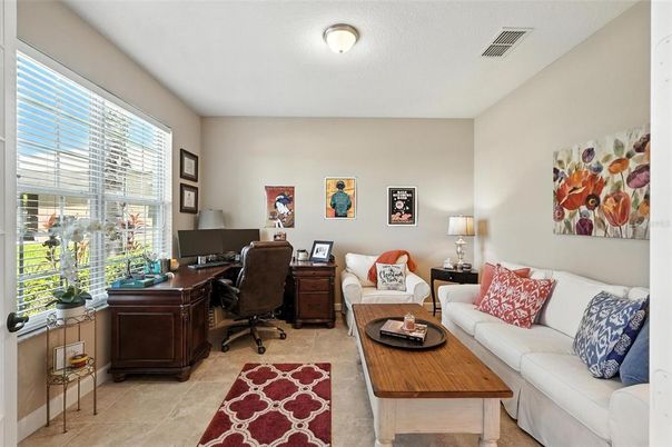 Home Office, Interior, Living room