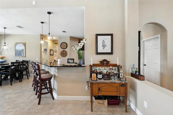 Dining room, Interior, Pendant Lights