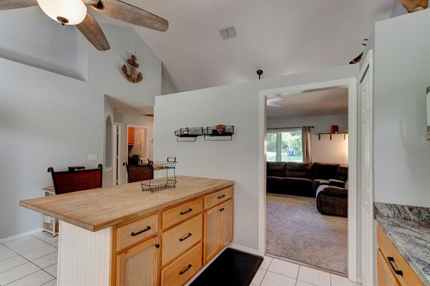 Interior, Kitchen, Living room