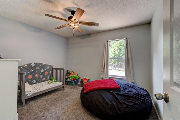 Bedroom, Fireplace, Interior