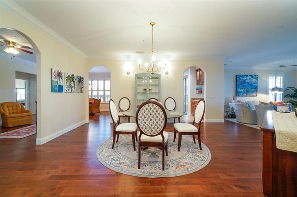 Chandelier, Dining room, Interior, Living room, Wood Texture Flooring