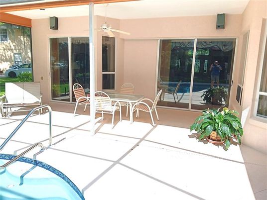 Dining room, Interior, Pool, Sun Room