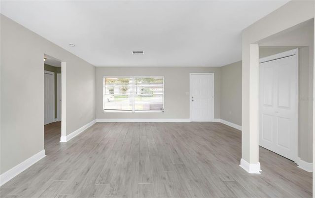 Empty room, Interior, Wood Texture Flooring
