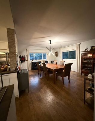 Dining room, Interior, Wood Texture Flooring