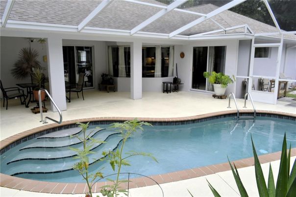 Glass Ceilings, Interior, Pool, Sun Room