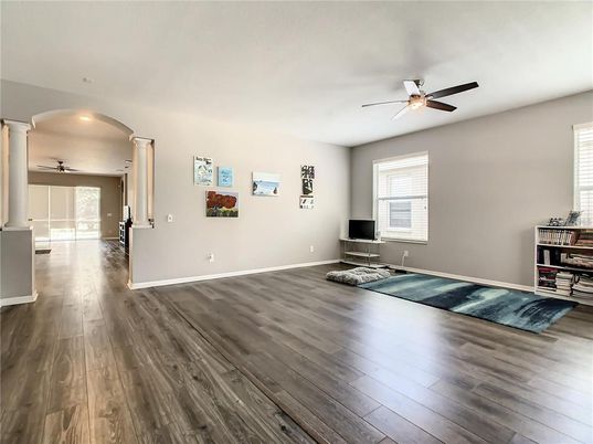 Empty room, Interior, Wood Texture Flooring