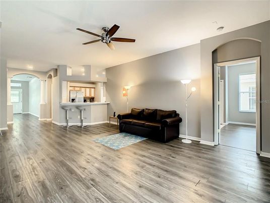 Interior, Kitchen, Living room, Wood Texture Flooring