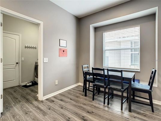Dining room, Interior, Wood Texture Flooring